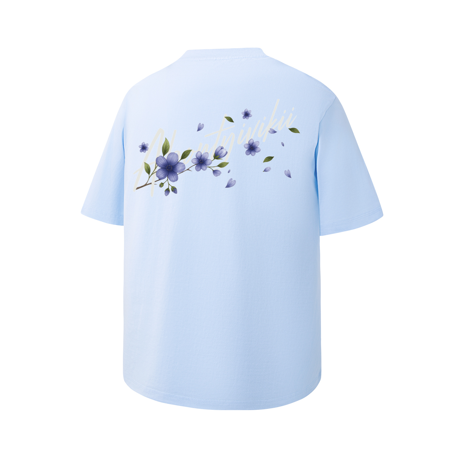 Футболка с коротким рукавом унисекс YIVIKII, синий
Футболка с коротким рукавом унисекс YIVIKII, синий