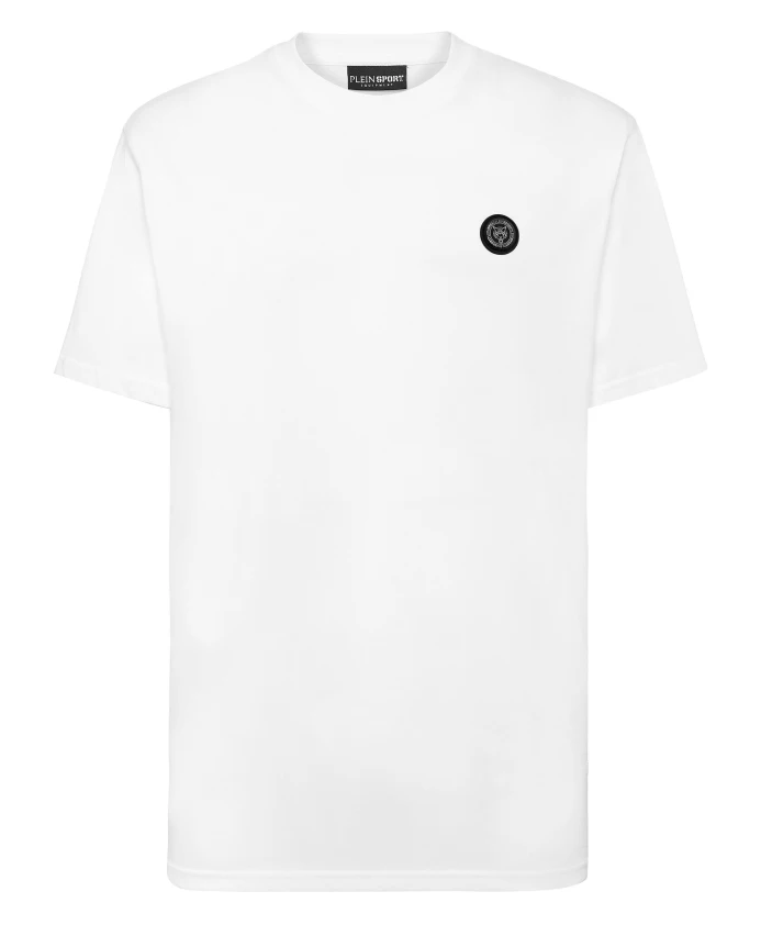 Футболка с круглым вырезом и изображением тигра Plein Sport, белый
Футболка с круглым вырезом и изображением тигра Plein Sport, белый