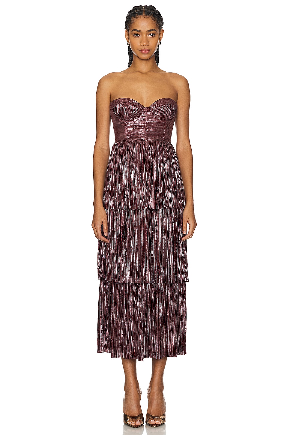 Платье асцелла Sabina Musayev, коричневый
Платье асцелла Sabina Musayev, коричневый