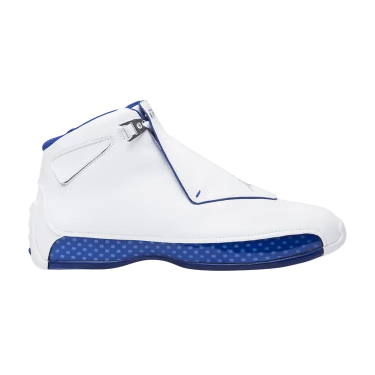 Кроссовки Air Jordan 18 Retro 'White Sport Royal' Sample, белый
Кроссовки Air Jordan 18 Retro 'White Sport Royal' Sample, белый