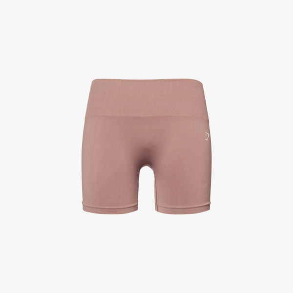 Шорты Gymshark из стрейч-ткани бесшовные, розовый
Шорты Gymshark из стрейч-ткани бесшовные, розовый