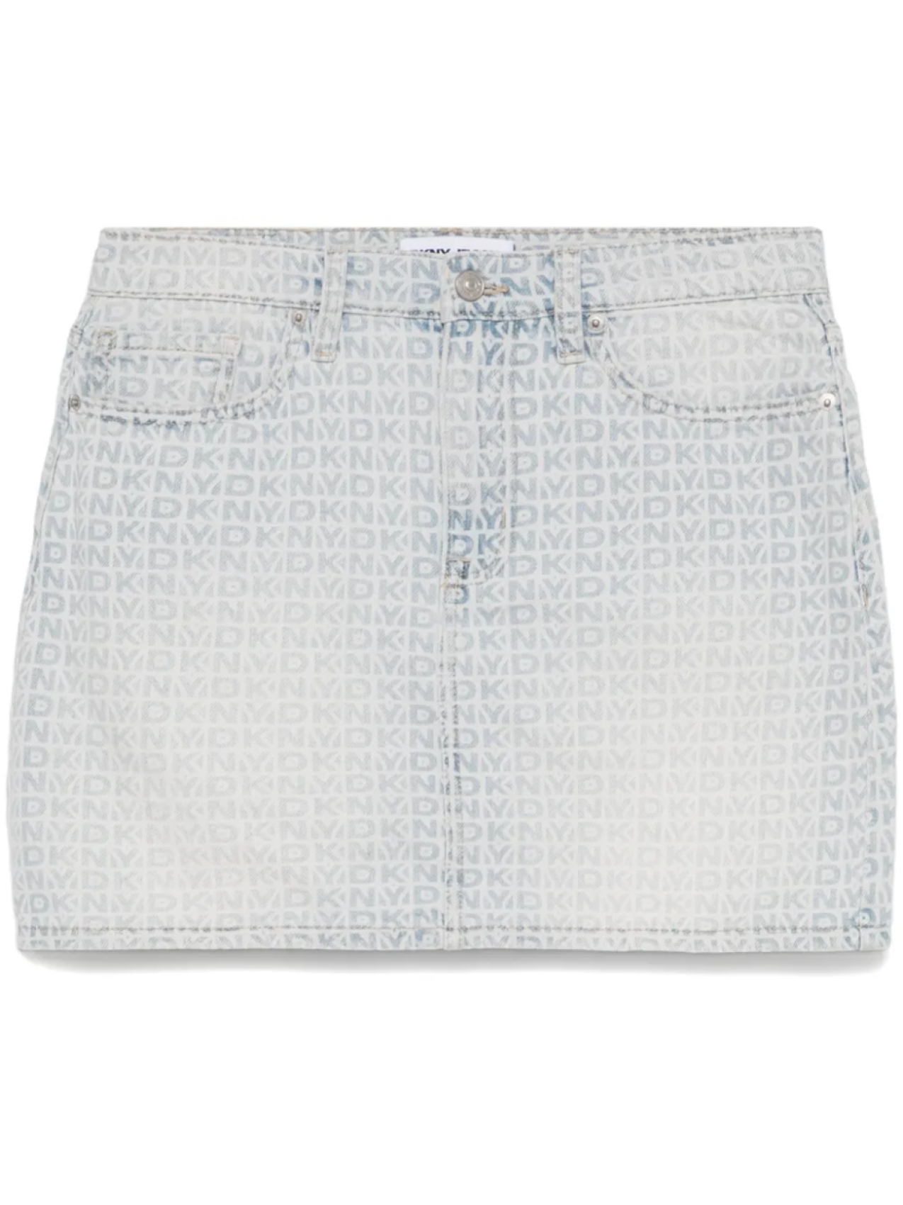 Мини-юбка с монограммой DKNY, синий
Мини-юбка с монограммой DKNY, синий