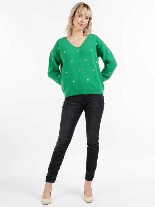 Вязаная кофта Mymo, зеленый
Вязаная кофта Mymo, зеленый