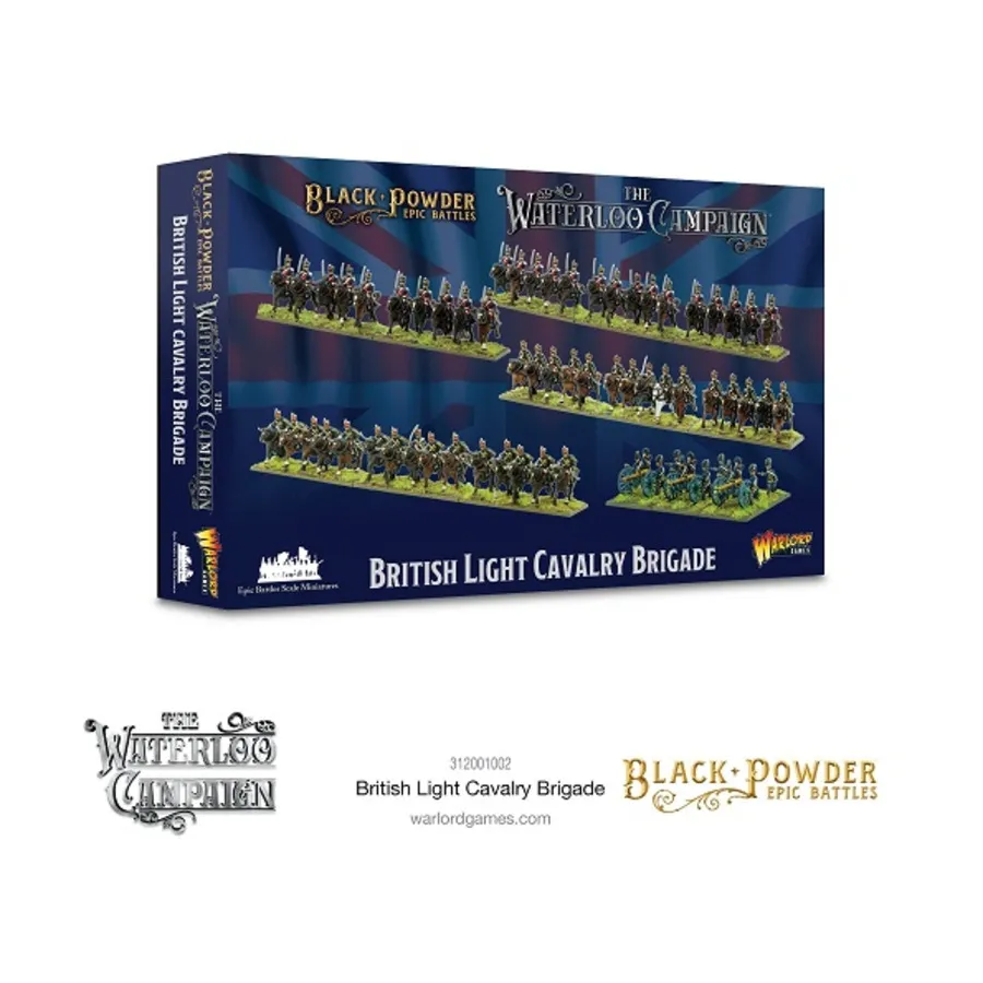 Британская легкая кавалерийская бригада, Black Powder - Epic Battles - The Waterloo Campaign (15mm)
Британская легкая кавалерийская бригада, Black Powder - Epic Battles - The Waterloo Campaign (15mm)