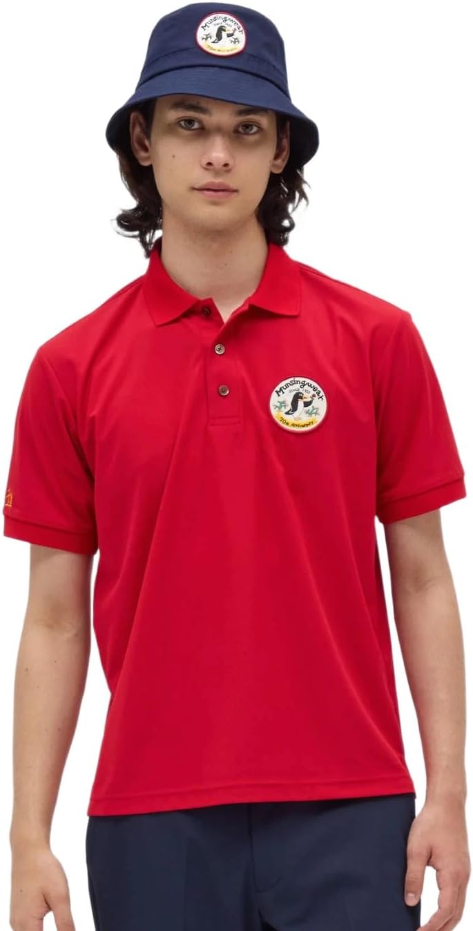 Мужская рубашка-поло Manning Wear MG5FHS27M с коротким рукавом, с длинным рукавом, с защитой от УФ-излучения, впитывающая пот, быстросохнущая, эластичная, для гольфа Munsingwear, красный
Мужская рубашка-поло Manning Wear MG5FHS27M с коротким рукавом, с длинным рукавом, с защитой от УФ-излучения, впитывающая пот, быстросохнущая, эластичная, для гольфа Munsingwear, красный