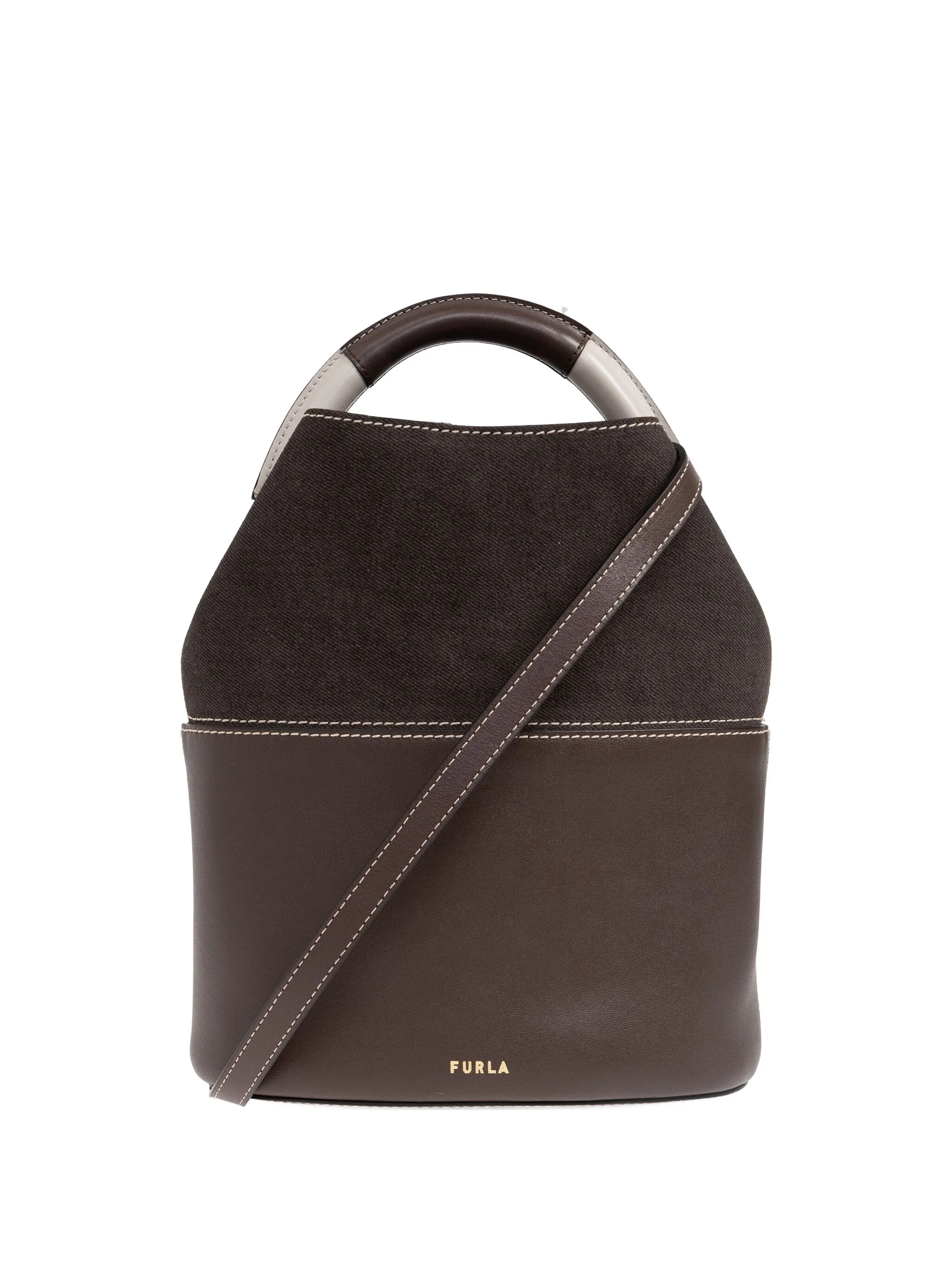 Сумка-ведро Sfera Furla, коричневый
Сумка-ведро Sfera Furla, коричневый