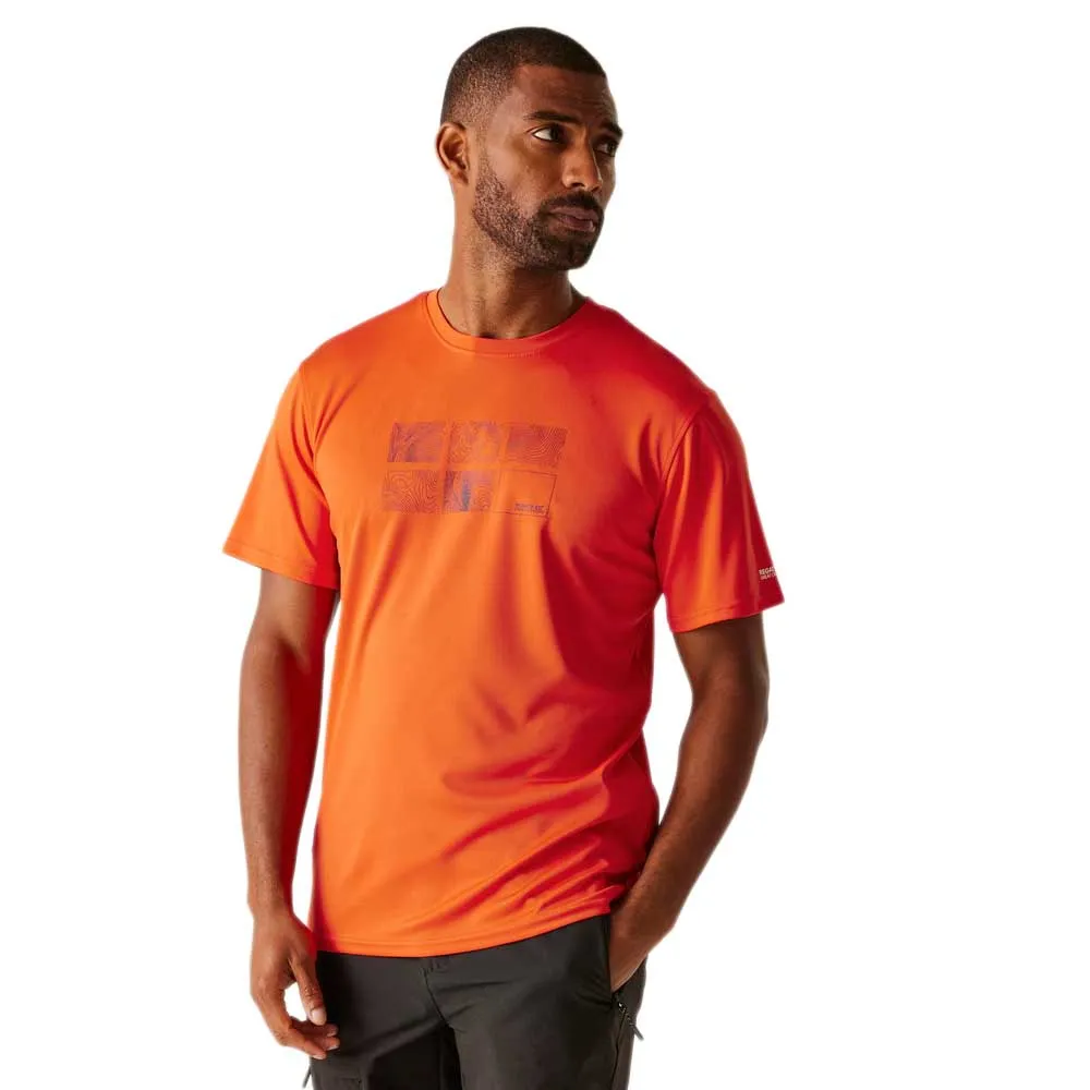 Футболка с коротким рукавом Regatta Fingal IX, оранжевый 
Футболка с коротким рукавом Regatta Fingal IX, оранжевый