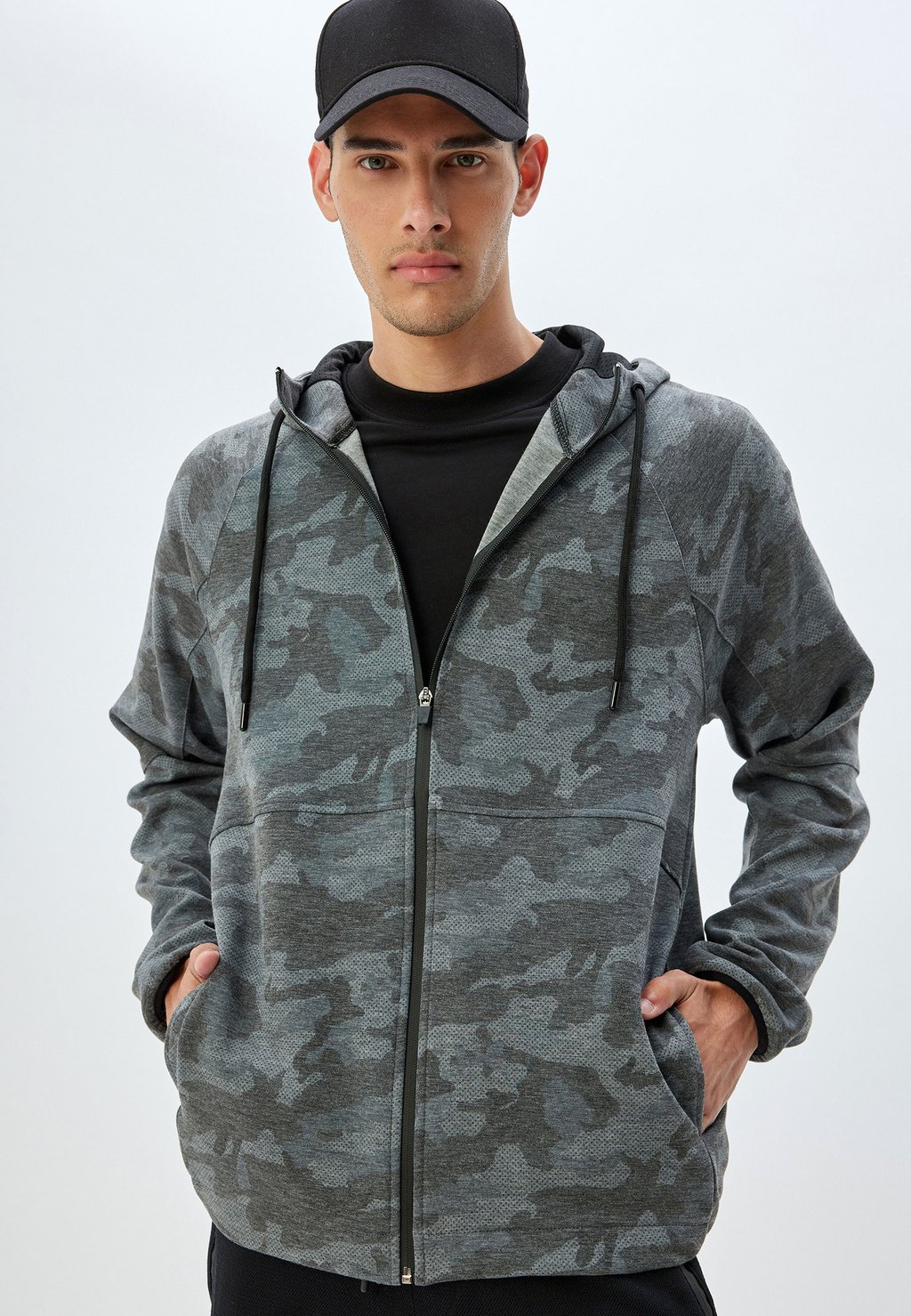 Толстовка на молнии Koton, серый
Толстовка на молнии Koton, серый