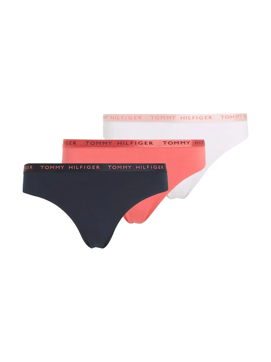Трусы Tommy Hilfiger Underwear "SHINE 3 PACK THONG GIFTING" (3 шт. в упаковке), с поясом с логотипом Tommy Hilfiger, розовый
Трусы Tommy Hilfiger Underwear "SHINE 3 PACK THONG GIFTING" (3 шт. в упаковке), с поясом с логотипом Tommy Hilfiger, розовый