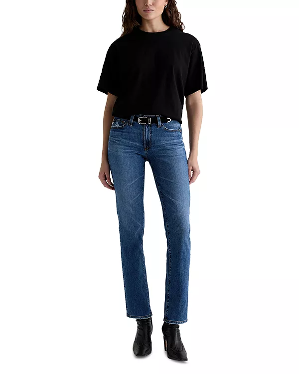 Джинсы прямого кроя с низкой посадкой Sandra, 15 лет, Прага Ag, синий
Джинсы прямого кроя с низкой посадкой Sandra, 15 лет, Прага Ag, синий