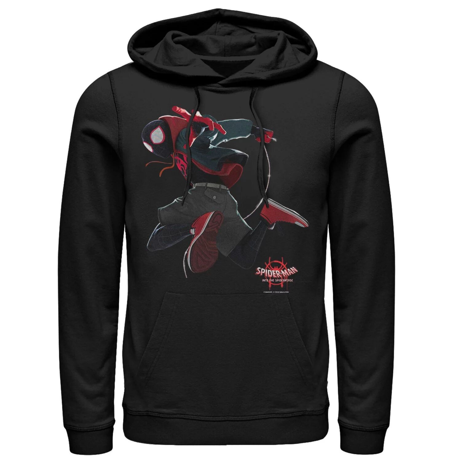 Мужской пуловер с капюшоном Marvel Into The Spiderverse Miles Morales
Мужской пуловер с капюшоном Marvel Into The Spiderverse Miles Morales