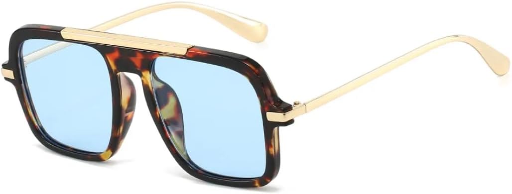 Ретро-градиентные солнцезащитные очки для мужчин и женщин, роскошные, с индивидуальным дизайном, защита от УФ-излучения UV400, модные и универсальные UATXTAU, Leopard Blue
Ретро-градиентные солнцезащитные очки для мужчин и женщин, роскошные, с индивидуальным дизайном, защита от УФ-излучения UV400, модные и универсальные UATXTAU, Leopard Blue