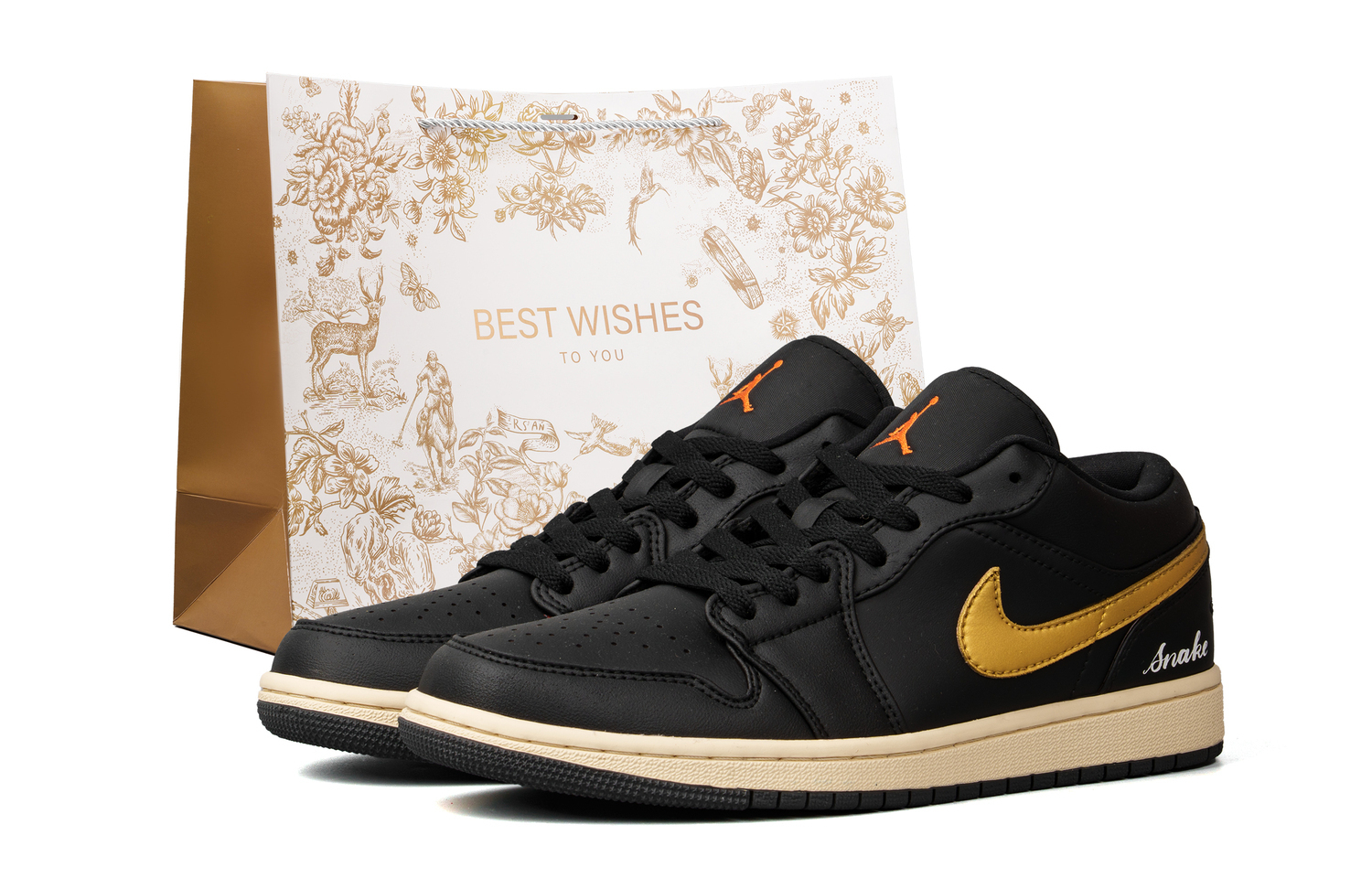 Jordan Кроссовки для баскетбола в винтажном стиле с амортизацией Air 1, износостойкие, низкие, черный с золотыми вставками
Jordan Кроссовки для баскетбола в винтажном стиле с амортизацией Air 1, износостойкие, низкие, черный с золотыми вставками