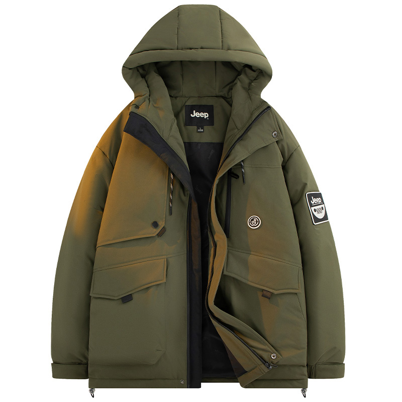 Пуховик Unisex Jeep, Армейский зеленый
Пуховик Unisex Jeep, Армейский зеленый