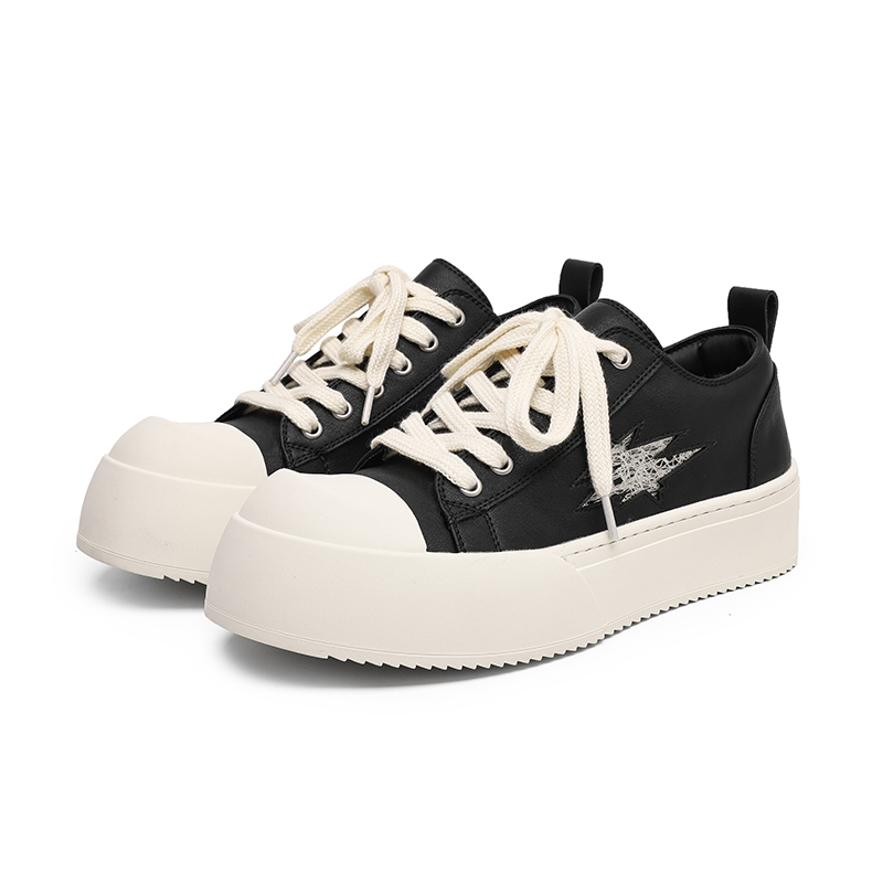 KUNGFUDEER Антискользящие износостойкие низкие скейтерские кроссовки унисекс черно-белые, цвет Black White
KUNGFUDEER Антискользящие износостойкие низкие скейтерские кроссовки унисекс черно-белые, цвет Black White