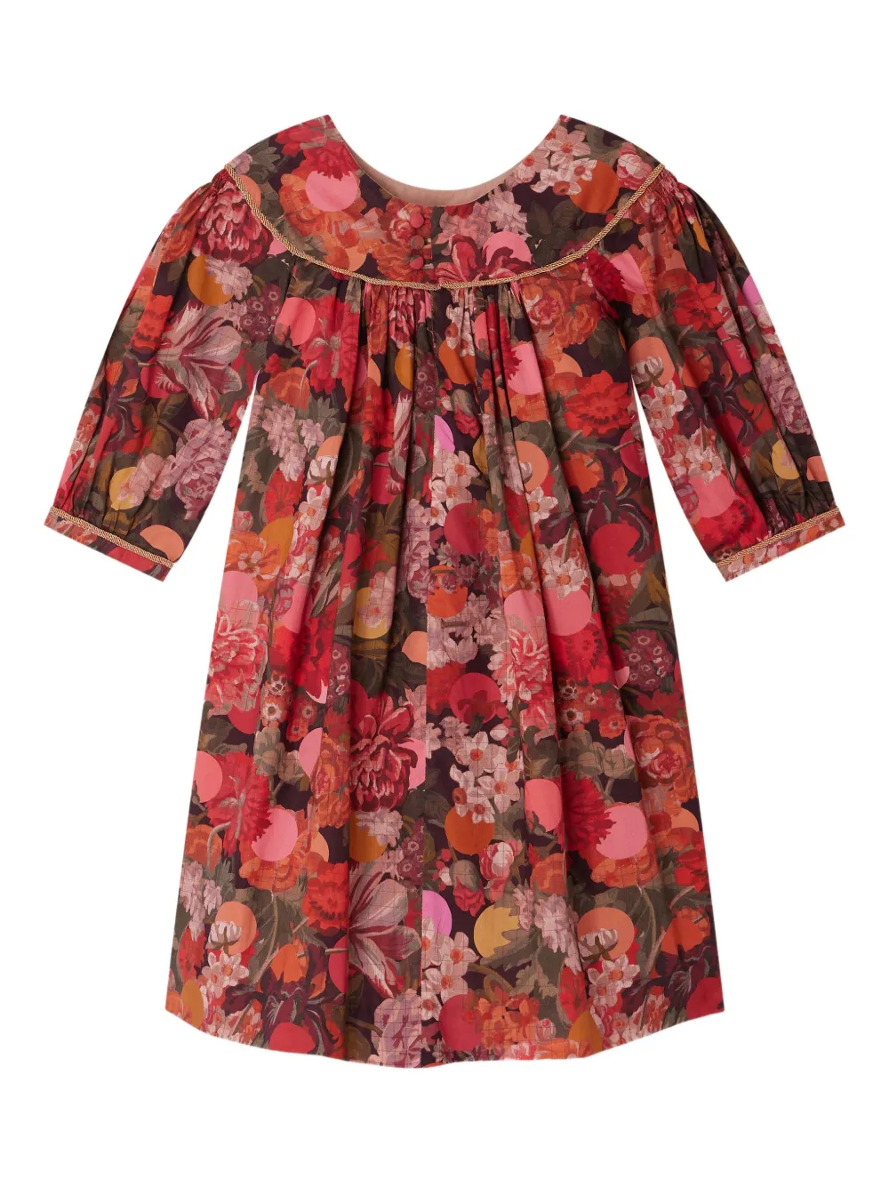 Платье с закругленным воротником Bonpoint, розовый
Платье с закругленным воротником Bonpoint, розовый