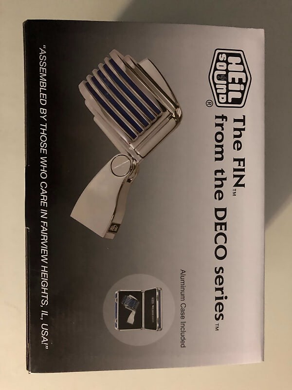 Динамический микрофон Heil The Fin Dynamic Microphone with Aluminum Case
Динамический микрофон Heil The Fin Dynamic Microphone with Aluminum Case