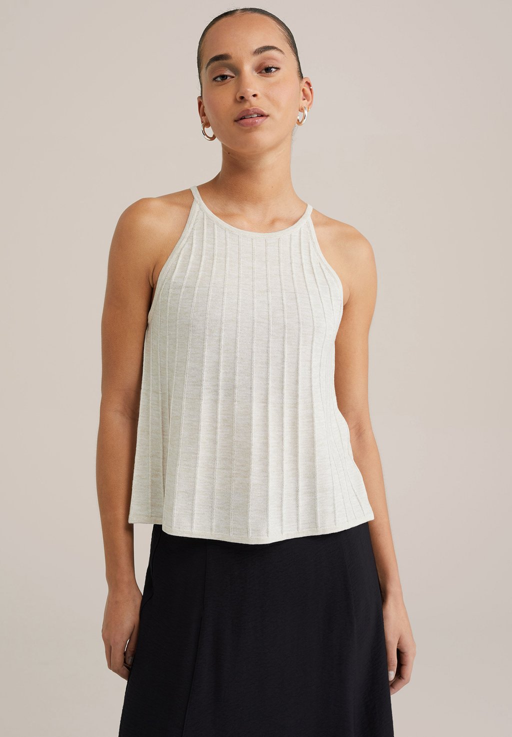 Топ WE Fashion, бежевый
Топ WE Fashion, бежевый