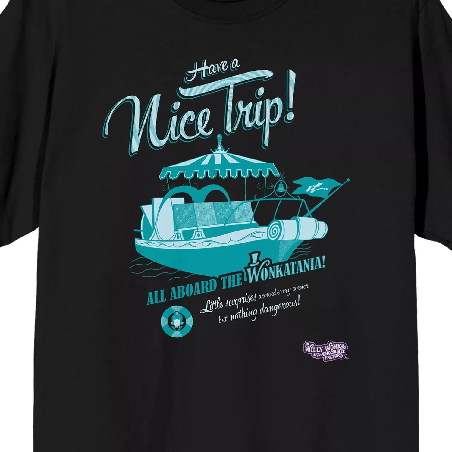 Мужская футболка Willy Wonka Nice Trip Licensed Character
Мужская футболка Willy Wonka Nice Trip Licensed Character