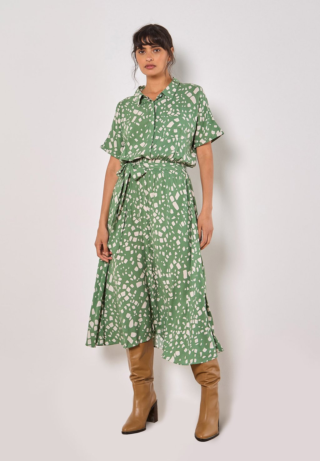 Платье-рубашка Apricot, зеленый
Платье-рубашка Apricot, зеленый