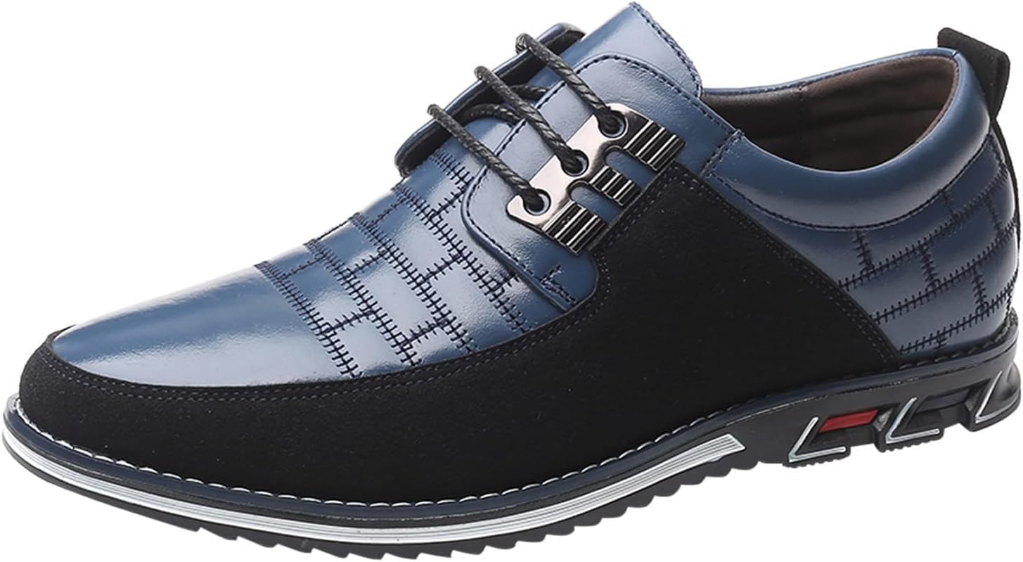 Мужские туфли BORAMAX на шнуровке, лоферы, кожаные оксфорды, классические современные деловые туфли для вождения и повседневной носки, синий
Мужские туфли BORAMAX на шнуровке, лоферы, кожаные оксфорды, классические современные деловые туфли для вождения и повседневной носки, синий