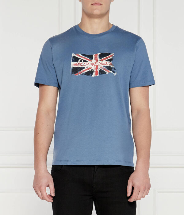 Футболка Pepe Jeans London с принтом флага, синий
Футболка Pepe Jeans London с принтом флага, синий