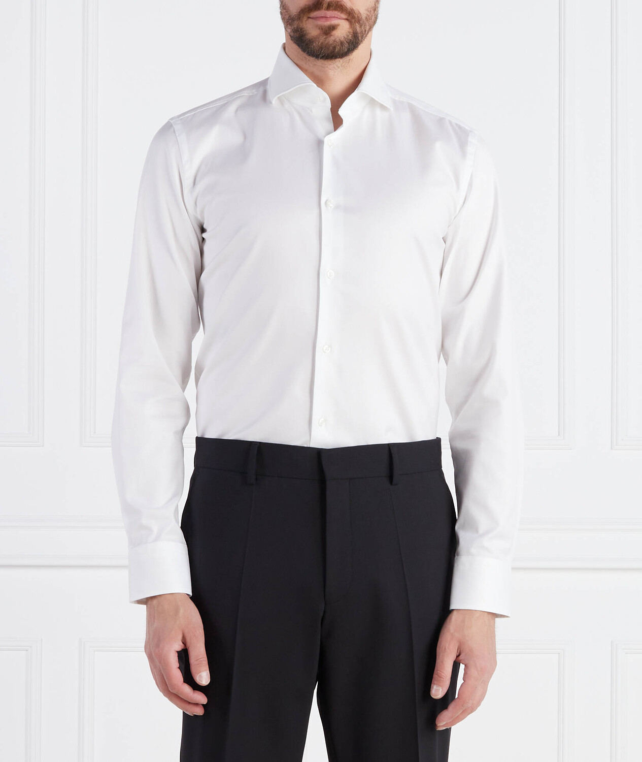 Рубашка BOSS BLACK H-HANK spread C1 Slim Fit, белый
Рубашка BOSS BLACK H-HANK spread C1 Slim Fit, белый