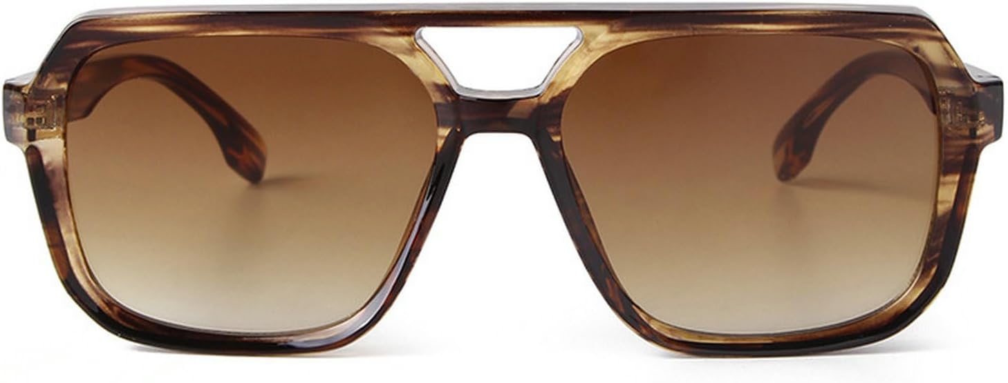 Ретро-солнцезащитные очки-пилот для женщин и мужчин. Модные классические квадратные солнцезащитные очки в стиле 70-х годов. Винтажные градиентные коричнево-зеленые оттенки mincl, Brown Yellow
Ретро-солнцезащитные очки-пилот для женщин и мужчин. Модные классические квадратные солнцезащитные очки в стиле 70-х годов. Винтажные градиентные коричнево-зеленые оттенки mincl, Brown Yellow