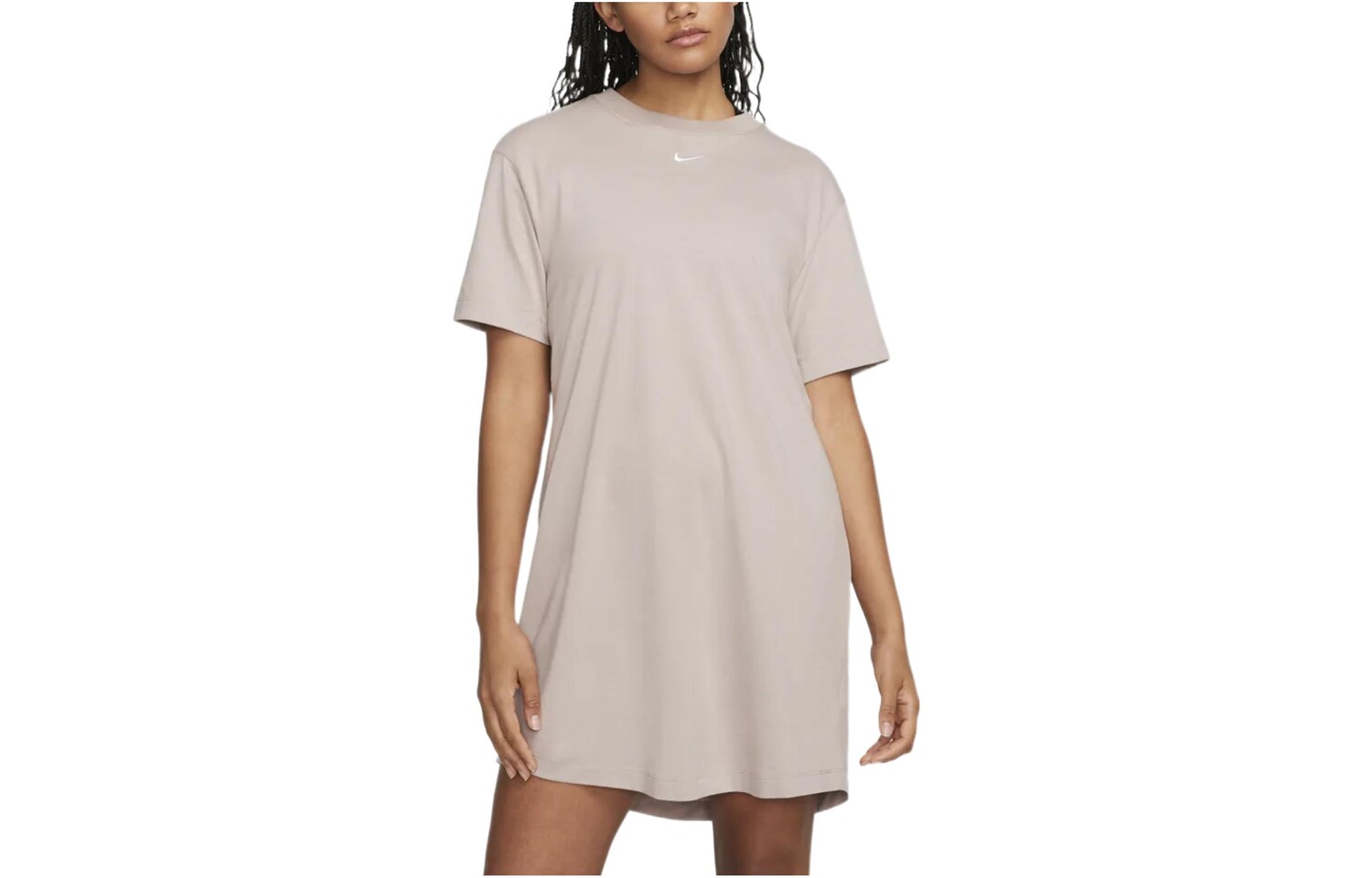 Платье с короткими рукавами женское серо-коричневого цвета Nike
Платье с короткими рукавами женское серо-коричневого цвета Nike