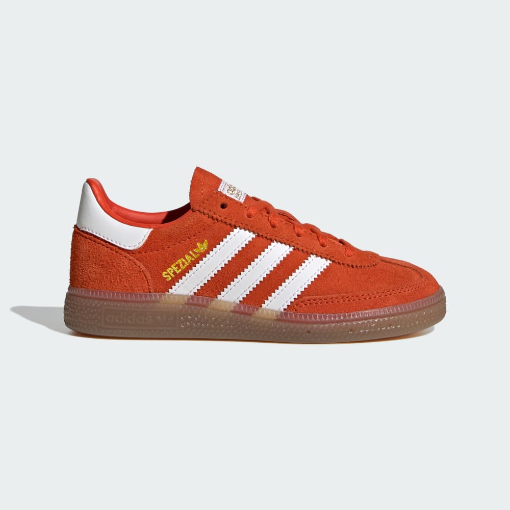 Кроссовки Adidas Handball Spezial Shoes Kids, цвет Collegiate Orange/Non Dyed/Gum
Кроссовки Adidas Handball Spezial Shoes Kids, цвет Collegiate Orange/Non Dyed/Gum