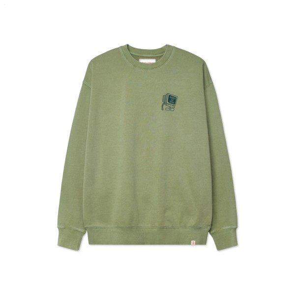 Свободный круглый вырез - пуловер Revolution, зеленый
Свободный круглый вырез - пуловер Revolution, зеленый