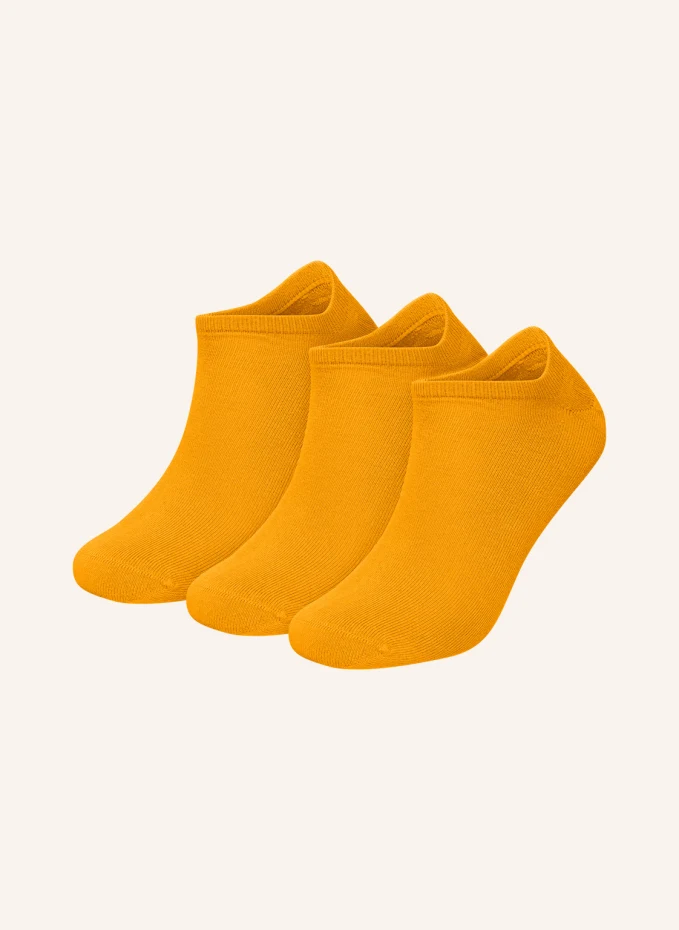 Комплект из 3 носков-кроссовок one color shorties Dillysocks, желтый
Комплект из 3 носков-кроссовок one color shorties Dillysocks, желтый