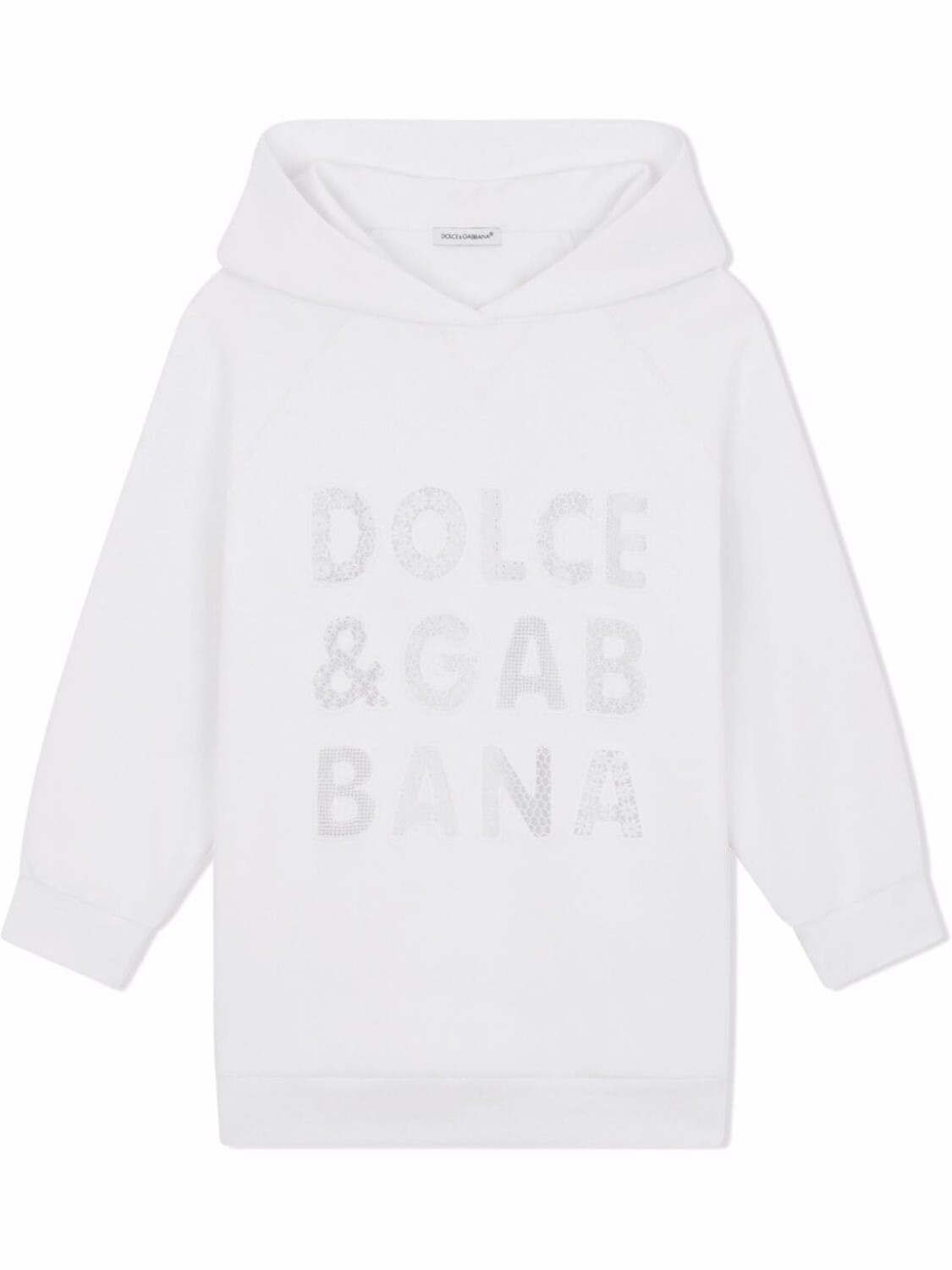 Dolce & Gabbana платье-худи с логотипом, белый
Dolce & Gabbana платье-худи с логотипом, белый