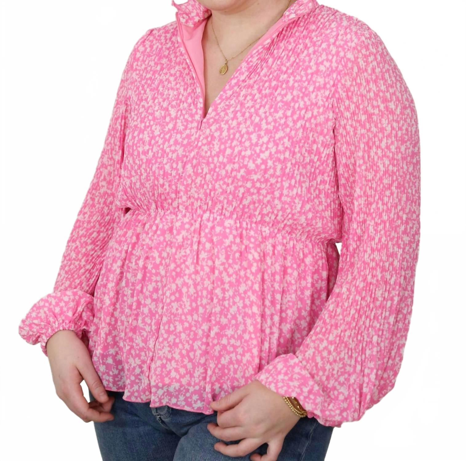 Блуза Bina с длинным рукавом в розовом цвете Cras
Блуза Bina с длинным рукавом в розовом цвете Cras