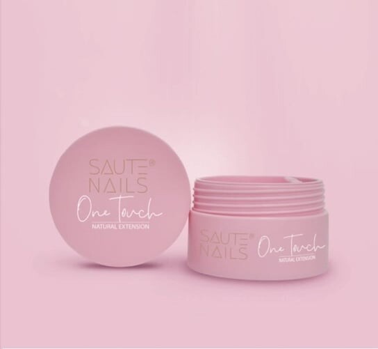 УФ-гель One Touch Natural Extension, 30 г Saute Nails 
УФ-гель One Touch Natural Extension, 30 г Saute Nails