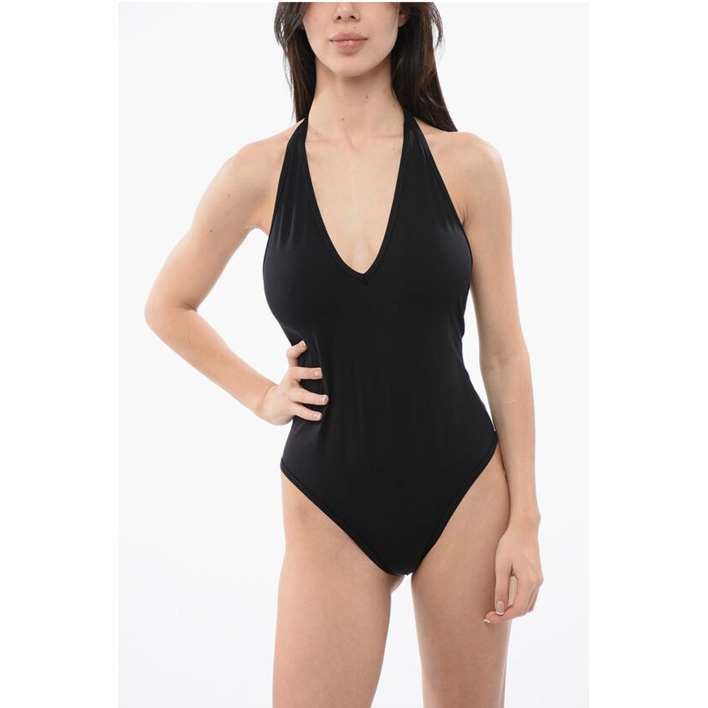 Слитный купальник со шнуровкой Bottega Veneta, Black 
Слитный купальник со шнуровкой Bottega Veneta, Black