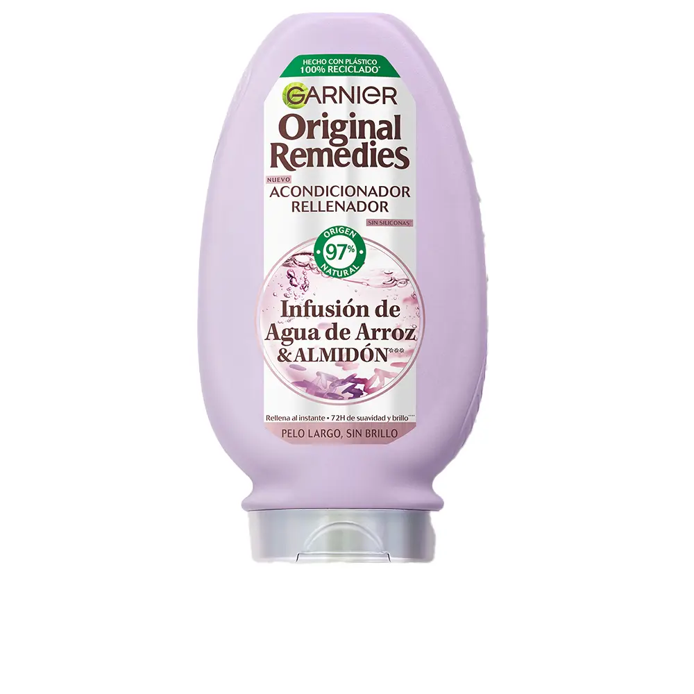 Кондиционер для волос Original remedies acondicionador agua de arroz Garnier, 250 мл.
Кондиционер для волос Original remedies acondicionador agua de arroz Garnier, 250 мл.