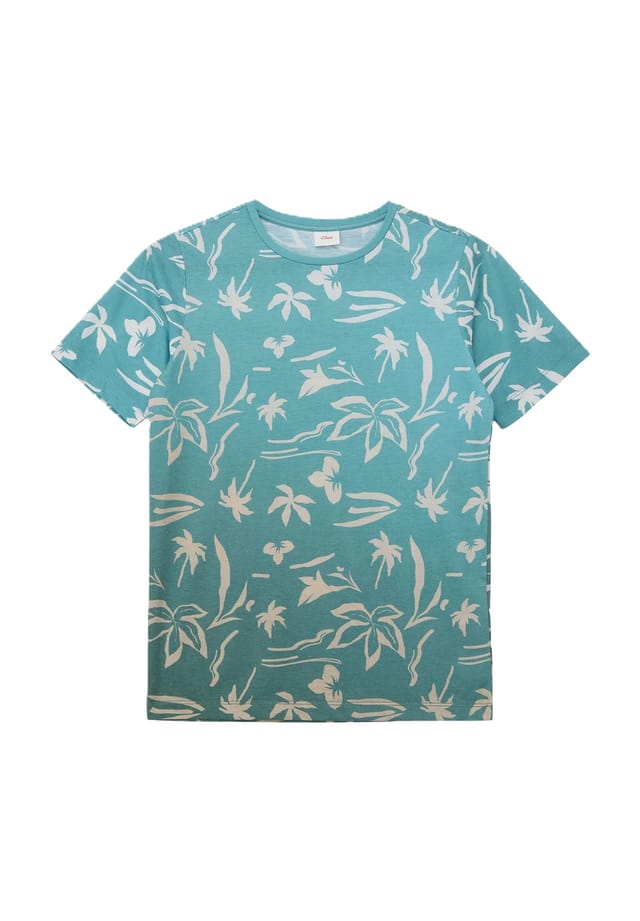 Футболка с круглым вырезом для детей S.Oliver, зеленый
Футболка с круглым вырезом для детей S.Oliver, зеленый