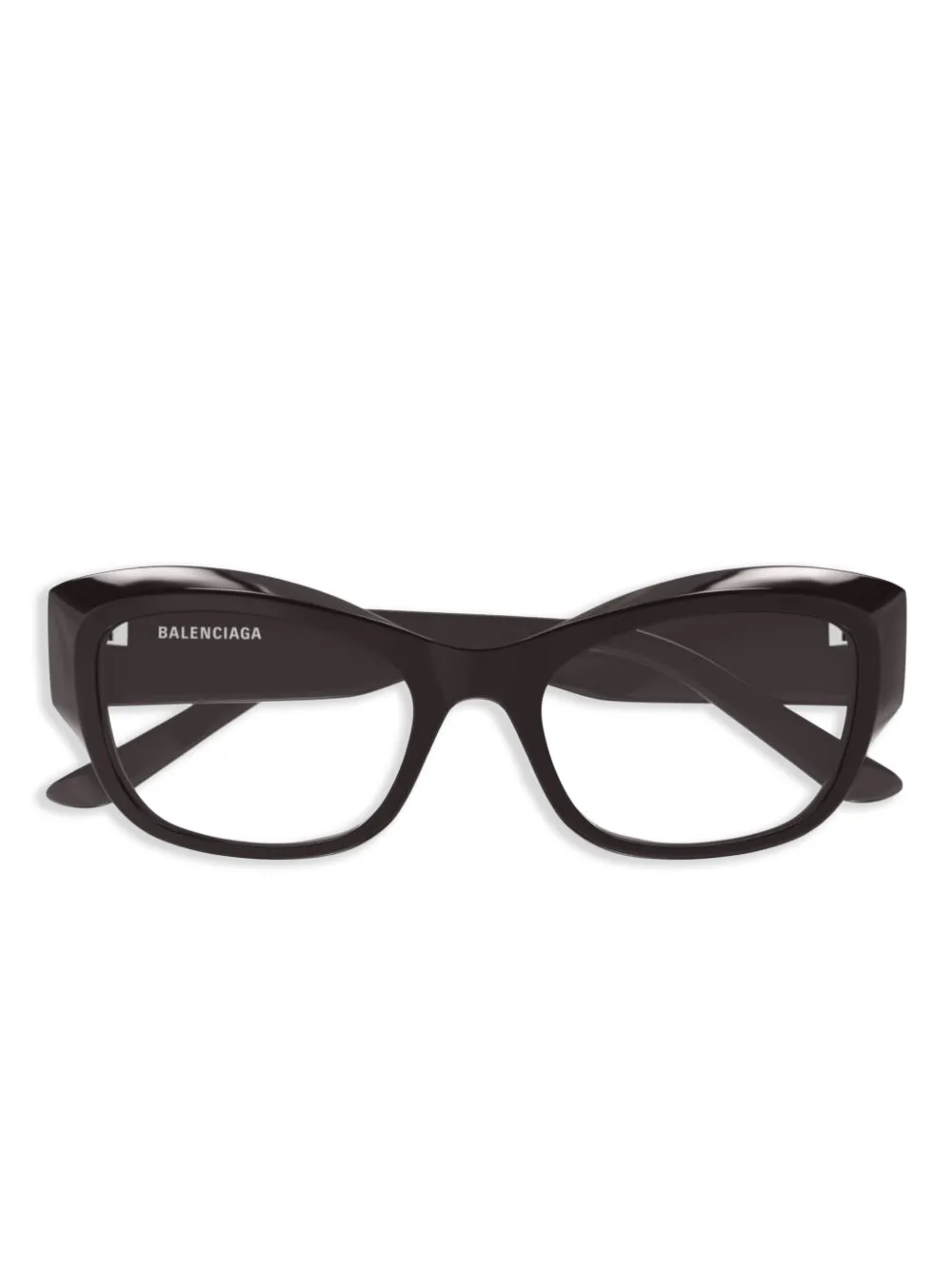 Очки в оправе 'кошачий глаз' Balenciaga, коричневый
Очки в оправе 'кошачий глаз' Balenciaga, коричневый