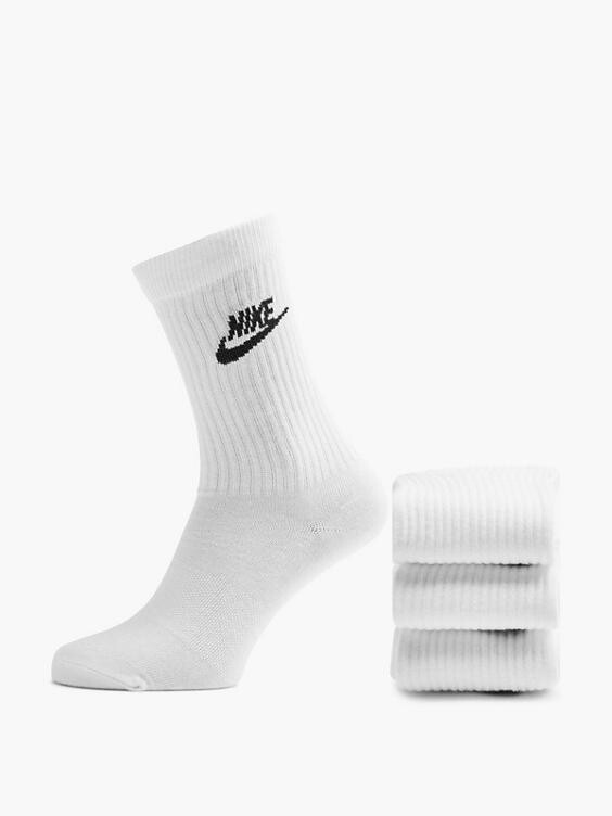 Упаковка из 3 носков. Nike, белый
Упаковка из 3 носков. Nike, белый