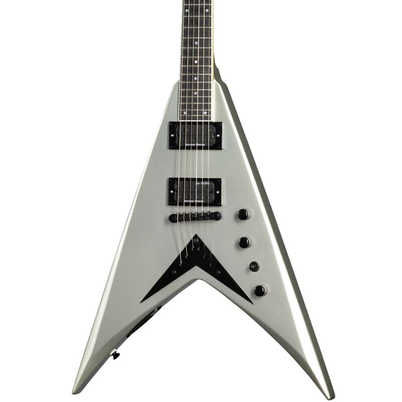 Электрогитара Kramer - Dave Mustaine Signature Vanguard - Electric Guitar - Silver Metallic - w/ Custom Hardshell Case
Электрогитара Kramer - Dave Mustaine Signature Vanguard - Electric Guitar - Silver Metallic - w/ Custom Hardshell Case