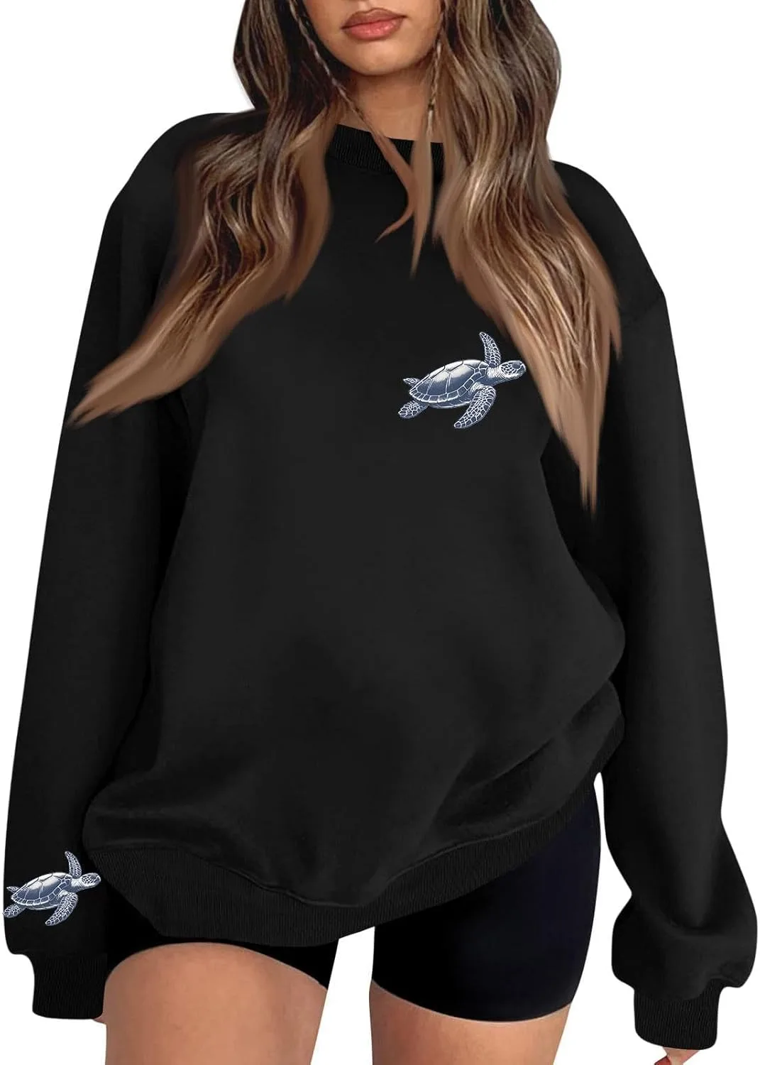Свитшот Shark для женщин с принтом китовой акулы и карманом FQZWONG
Свитшот Shark для женщин с принтом китовой акулы и карманом FQZWONG