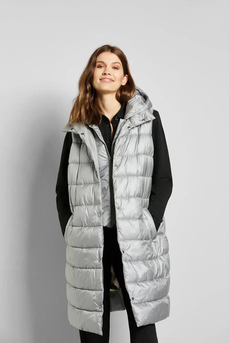 Длинный жилет bugatti из серии Respect Nature, серый
Длинный жилет bugatti из серии Respect Nature, серый