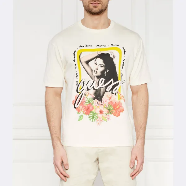 Футболка Ges Girl стандартного кроя Guess, бежевый
Футболка Ges Girl стандартного кроя Guess, бежевый