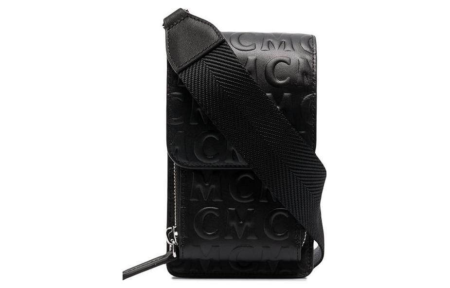 MCM Кожаная поясная сумка унисекс черная 
MCM Кожаная поясная сумка унисекс черная