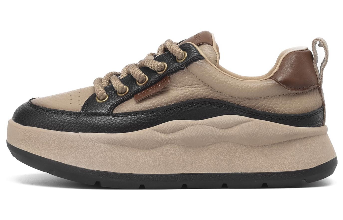 Кеды, скейтборд обувь женская низкая Occaman, бежевый/черный
Кеды, скейтборд обувь женская низкая Occaman, бежевый/черный