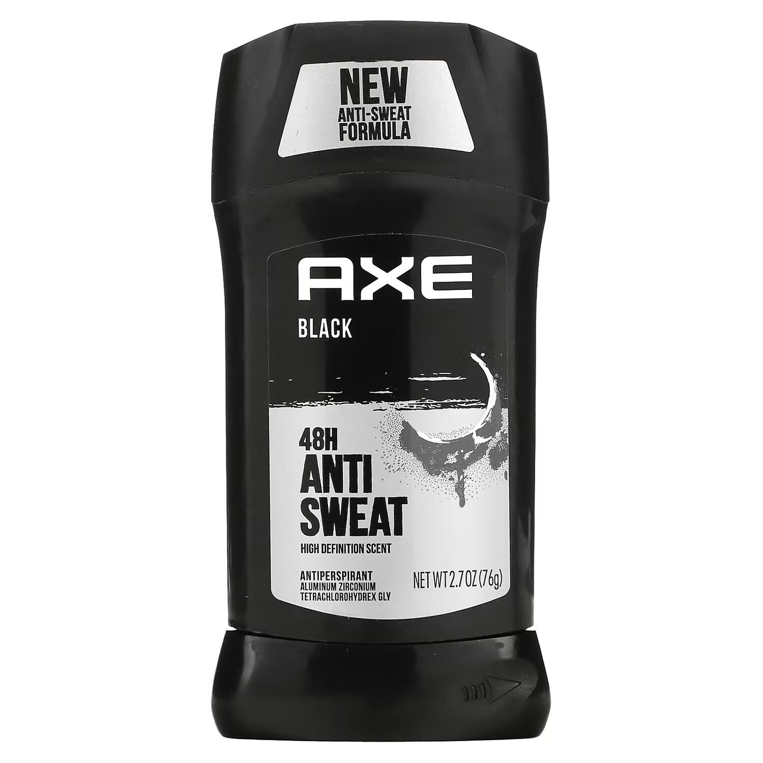 Антиперспирант Axe 48H Anti Sweat черный, 76 г
Антиперспирант Axe 48H Anti Sweat черный, 76 г
