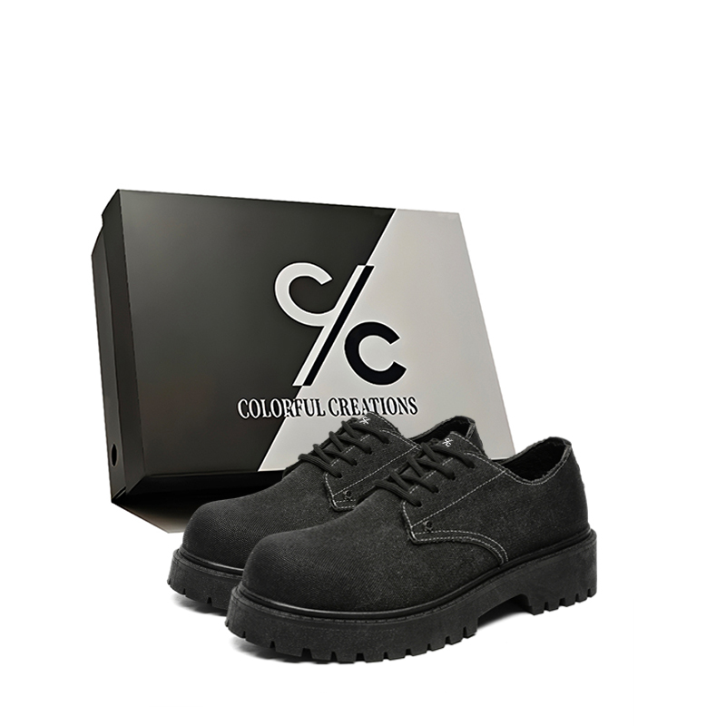 Повседневная обувь мужская Colorful Creations, Black 
Повседневная обувь мужская Colorful Creations, Black