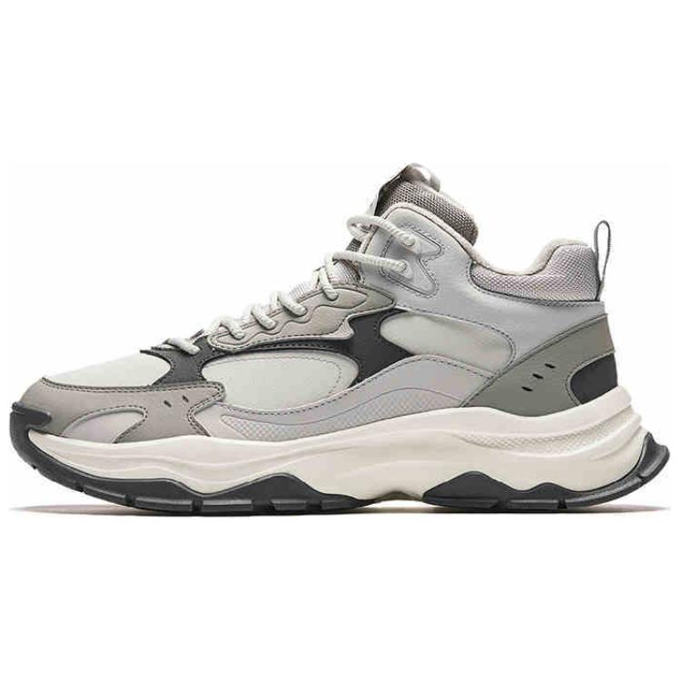 Антискользящие и износостойкие утепленные высокие повседневные кроссовки Anta Life Collection мужские Greige
Антискользящие и износостойкие утепленные высокие повседневные кроссовки Anta Life Collection мужские Greige