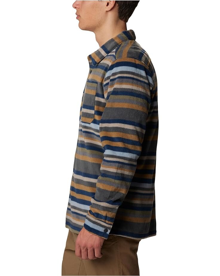 Куртка Columbia Steens Mountain Printed Shirt Jacket, цвет Shark Surfcrest Stripe Print
Куртка Columbia Steens Mountain Printed Shirt Jacket, цвет Shark Surfcrest Stripe Print